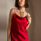 SERAPHINA - Long silk dress with adjustable straps for women